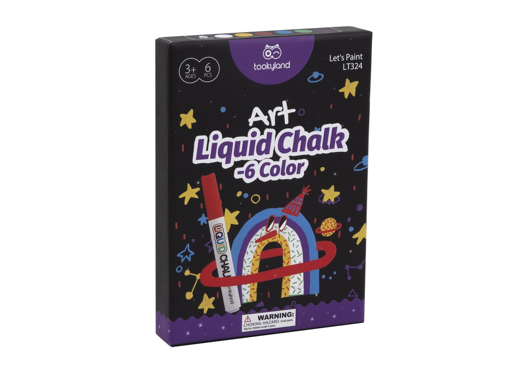 LIQUID CHALK - 6 COLOUR ART PACK - Bamboo Sprout